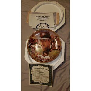 Bradford Exchange - Cal Ripken Jr. 1995 Baseball Record Breakers Plate No. 13116